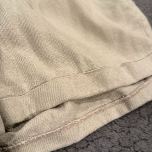 Old Navy Tan Linen Blend Pull On Shorts Size X Small - Picture 4 of 7